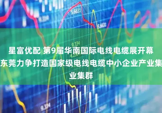 星富优配 第9届华南国际电线电缆展开幕，东莞力争打造国家级电线电缆中小企业产业集群
